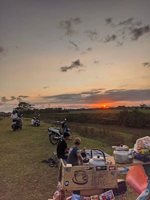 Kopi tanggul sawah 86 Km