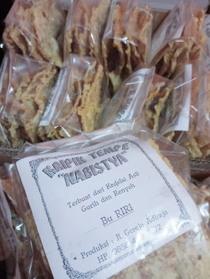 Kripik Tempe Nabistya (Bu Riri)