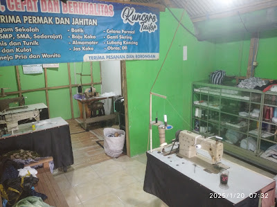 KUNCORO TAILOR JAHIT dan VERMAK PAKAIAN PRIA DAN WANITA