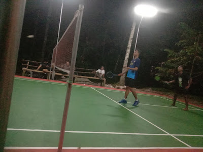 Lapangan Badminton Rawakelong Arena