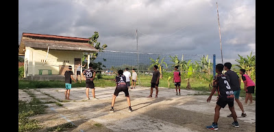 lapangan voli konsisten