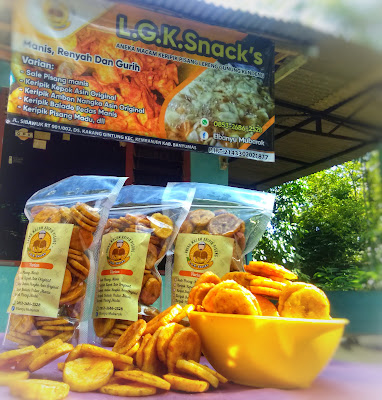 L.G.K Snacks Aneka Macam Kripik