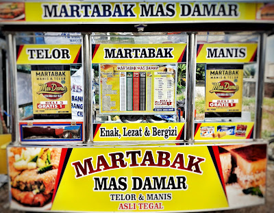 Martabak Mas Damar, Damalang