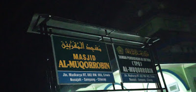 Masjid Al-Muqorrobin (Riyasah Nusajati)