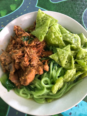 Mi Ayam Hijau Homemade teh Yoyoh