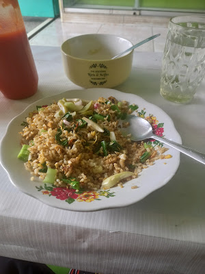 Mi Ayam, mie goreng dan nasi goreng bung Nono