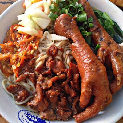 mie ayam ceker pak toyo