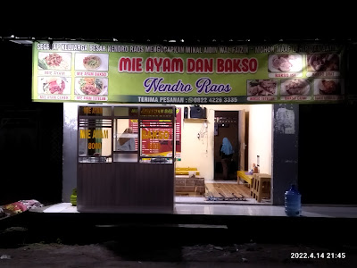 Mie Ayam dan Bakso Nendro Raos