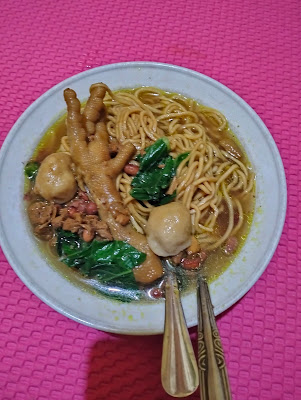 Mie ayam komplit bakulan