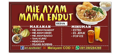 Mie ayam MAMA ENDUT