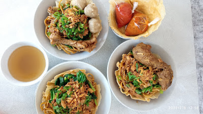 Mie Ayam Mangkuk dua