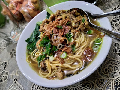 Mie ayam rica-rica NUMANI