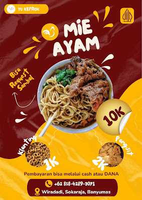 Mie Ayam "Yu Keprok"