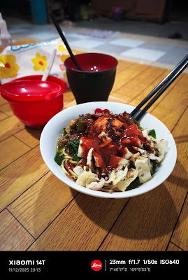 Mie ayam&baso seafood podomoro