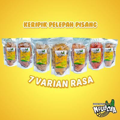 Muuscaa keripik pelepah pisang
