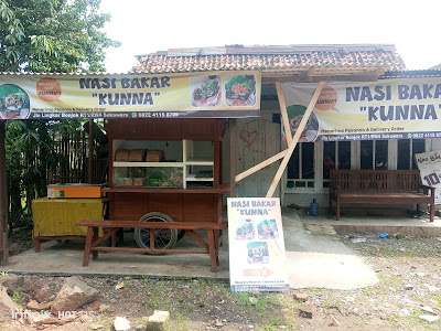 Nasi bakar kunna
