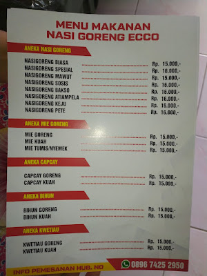 Nasi goreng ECCO