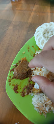 Nasi padang tigo putri