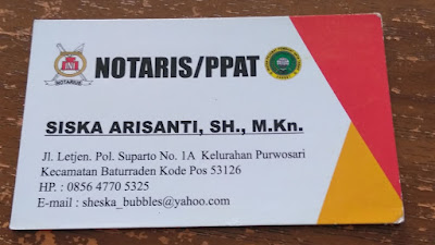 NOTARIS PPAT SISKA ARISANTI SH MKn