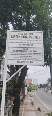 Notaris Sartam Hanafi, SH., M.Kn