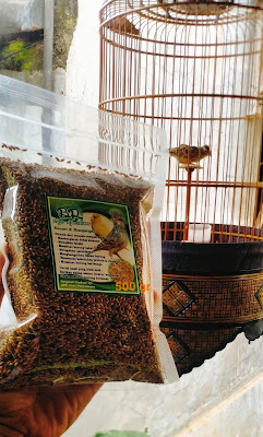 Pakan burung Biji Racikan HERBAL Branjangan -kenari