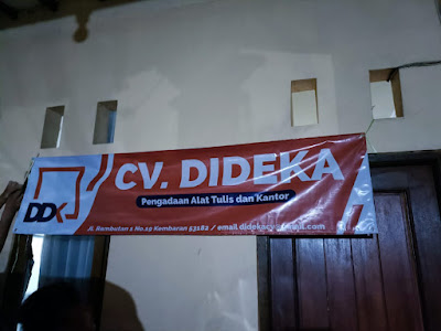 Pengadaan Barang dan Jasa Banyumas ( CV Dideka )