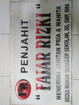 Penjahit FAJAR RIZKI (pak to'at)