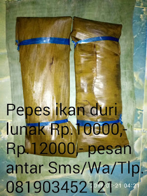 Pepes Ikan Duri Lunak