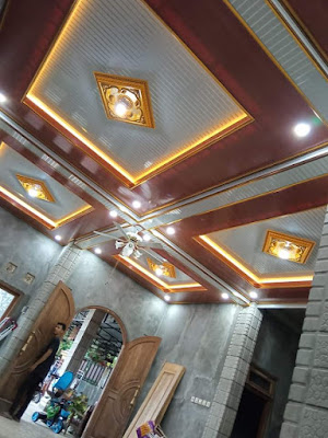 Plafon pvc & Tralis Karya stell