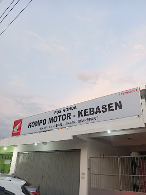 POS PENJUALAN HONDA KOMPO MOTOR KEBASEN