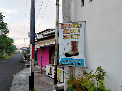 Reparasi Sepatu Safety
