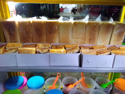 Roti bakar khas bandung manise