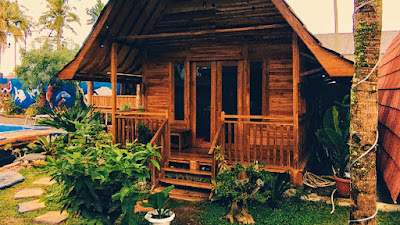 Rumah joglo & Kolam renang Banyu Urip