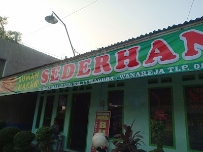 Rumah Makan Sederhana Madura