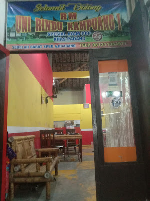 Rumah makan uni rindu kampuang