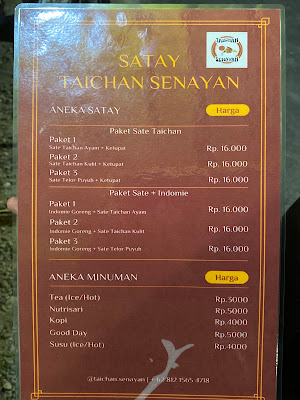 SATAY TAICHAN SENAYAN