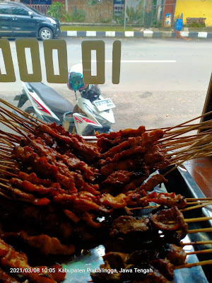 Sate ayam KLANGEN PAK NUR