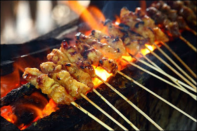 Sate ayam sambel joss
