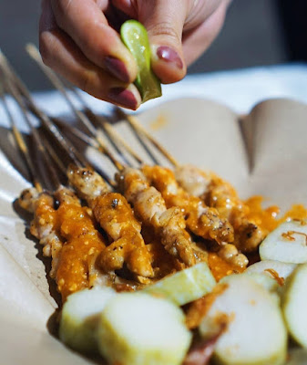 Sate ayam taichan plosok