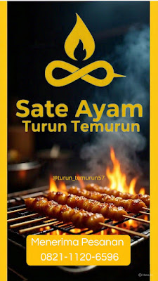 Sate ayam TURUN TEMURUN
