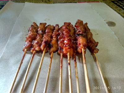 Sate Ayam Ubles