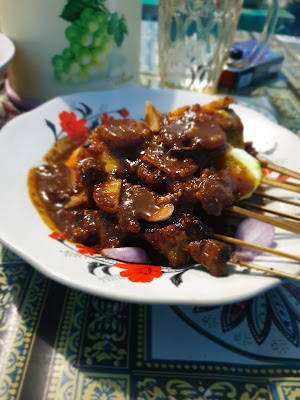 Sate dan Gulai Bebek Tambak - Sate Ayam