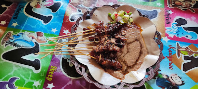 Sate Maranggi dan Sop Jando Teh Haji Pangandaran