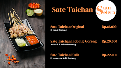 Sate Taichan Satu Selera