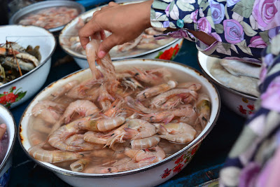 Seafood ulam sari