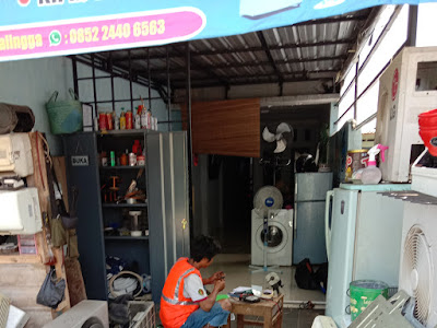 SERVICE AC, MESIN CUCI, KULKAS, AC,WATER HEATER, POMPA AIR PURBALINGGA ANS SERVICE