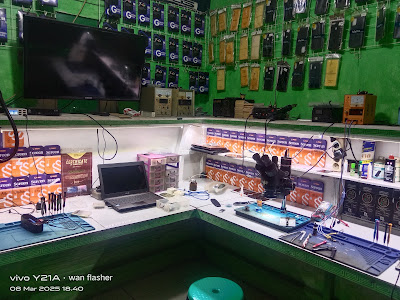 servis hp wan flasher