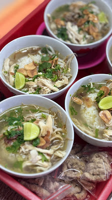Dian Rasa Solo-style Soto Seger and Beef Gulai