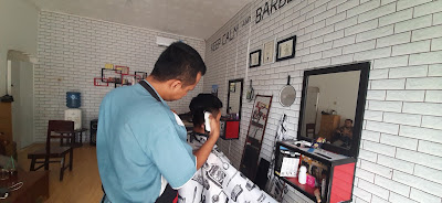 SUJUD BARBERSHOP & PUSAT INFORMASI UMROH BU UPI NISMAN