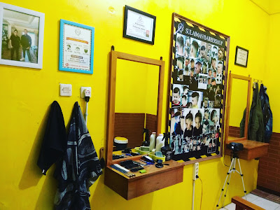 Sulaiman Barbershop pasar Mingguan